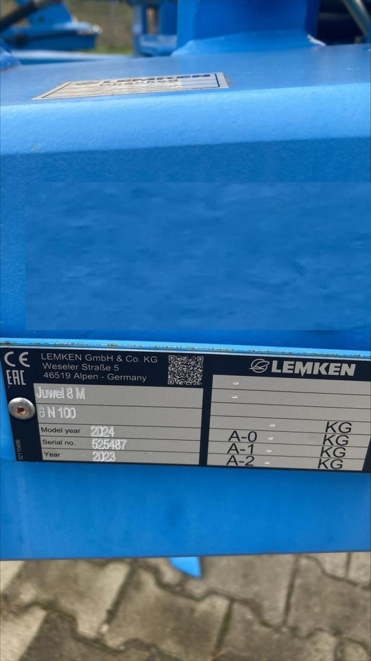 Lemken Juwel 8 M 6 N 100 - Плуг: снимка 4 Lemken Juwel 8 M 6 N 100 - Плуг: снимка 4