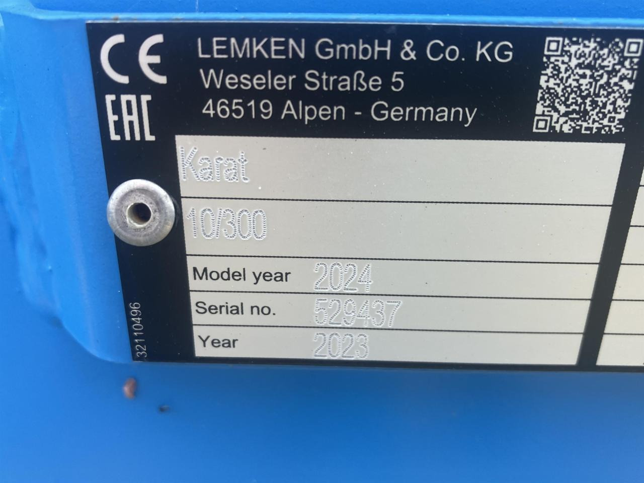 Lemken Karat 10/300 - Култиватор: снимка 5 Lemken Karat 10/300 - Култиватор: снимка 5