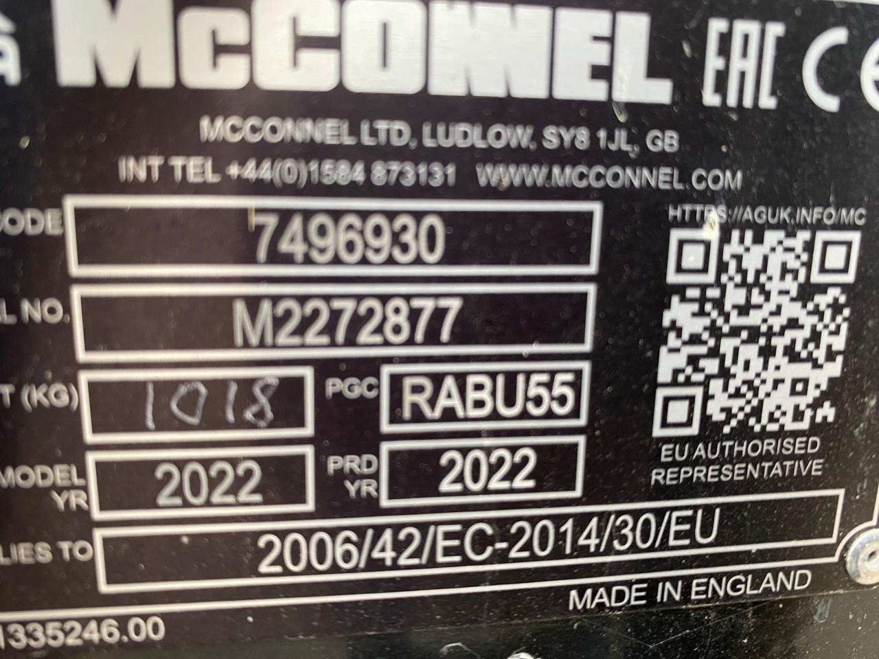 McConnel PA6055 Eco - Косачка-шредер: снимка 5 McConnel PA6055 Eco - Косачка-шредер: снимка 5