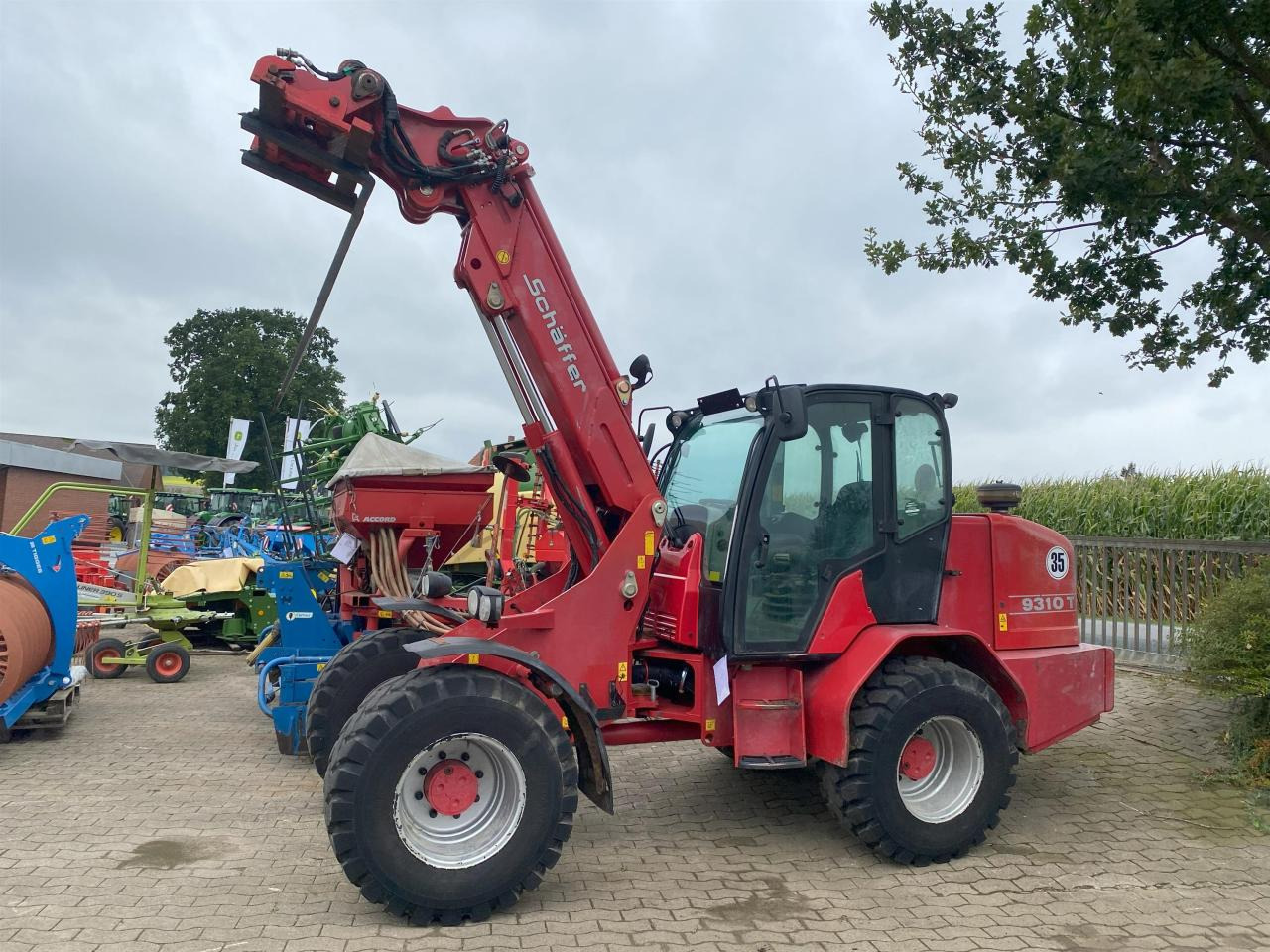 Schäffer 9310T - Телескопичен товарач: снимка 1 Schäffer 9310T - Телескопичен товарач: снимка 1