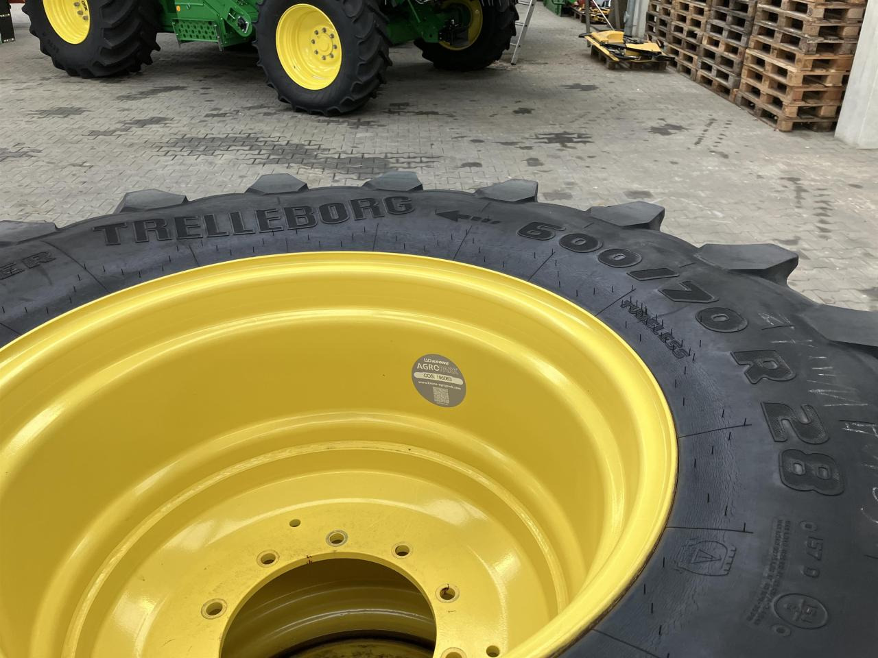 Trelleborg 600/70R28 - Гума за Селскостопанска техника: снимка 5 Trelleborg 600/70R28 - Гума за Селскостопанска техника: снимка 5