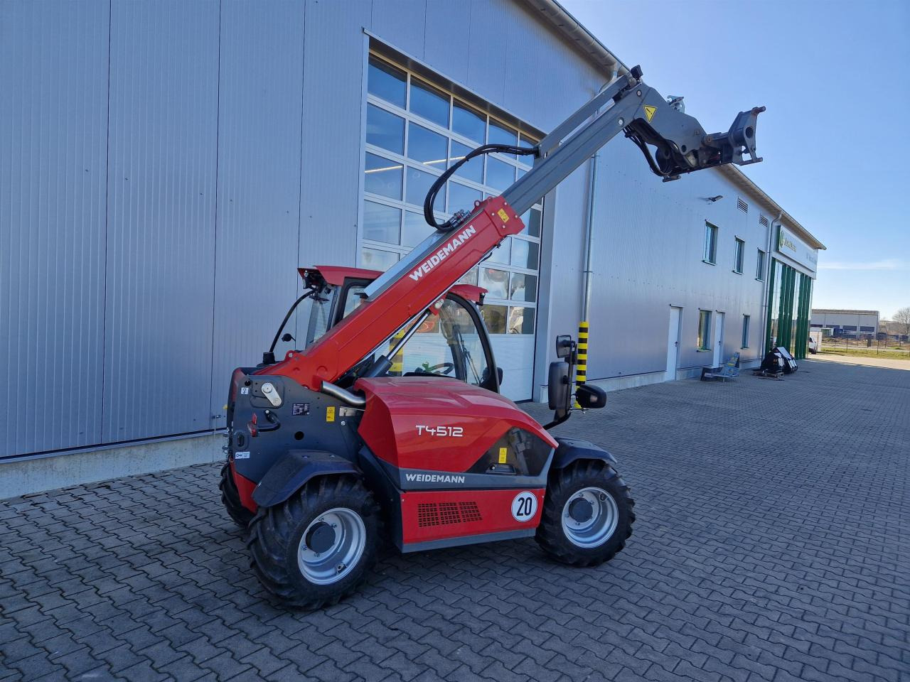 Weidemann T4512 - Телескопичен товарач: снимка 5 Weidemann T4512 - Телескопичен товарач: снимка 5