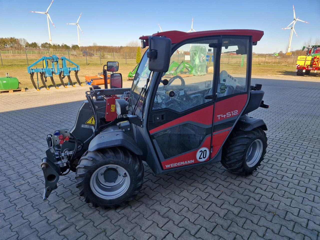 Weidemann T4512 - Телескопичен товарач: снимка 4 Weidemann T4512 - Телескопичен товарач: снимка 4