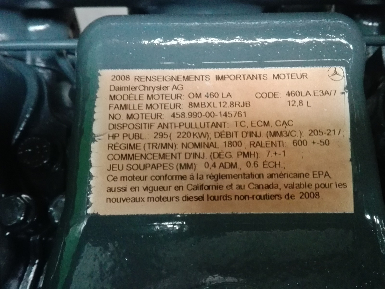 Engine HITACHI ZW310 263J1-02002 - Двигател за Строителна техника: снимка 3 Engine HITACHI ZW310 263J1-02002 - Двигател за Строителна техника: снимка 3