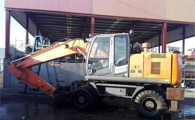 Excavadoras de ruedas HITACHI ZX190W-3 - Колесен багер: снимка 1 Excavadoras de ruedas HITACHI ZX190W-3 - Колесен багер: снимка 1