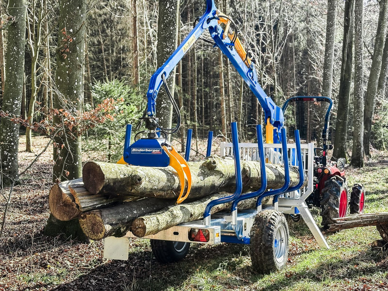 Binderberger Alpin 3t Holzrückewagen - Горско ремарке: снимка 4 Binderberger Alpin 3t Holzrückewagen - Горско ремарке: снимка 4