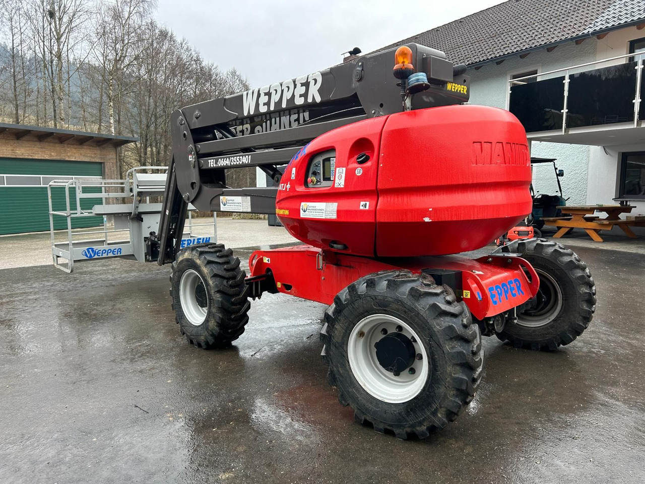 Manitou 160ATJ + - Артикулираща платформа: снимка 3 Manitou 160ATJ + - Артикулираща платформа: снимка 3