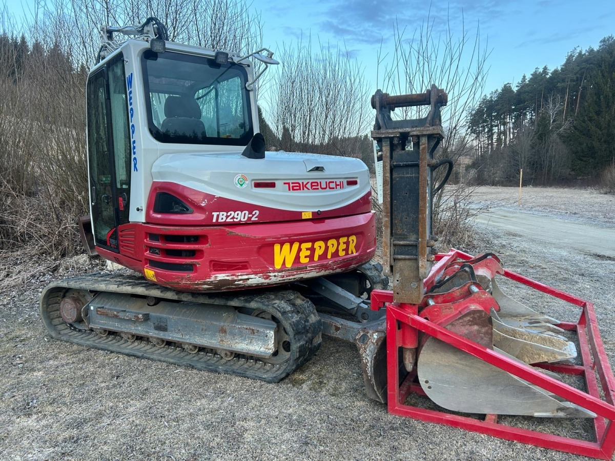 Takeuchi TB290-2 Bagger, Minibagger - Мини багер: снимка 2 Takeuchi TB290-2 Bagger, Minibagger - Мини багер: снимка 2