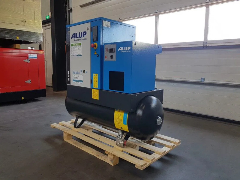 Alup Sonetto 7.5 + 200 Elektrische Schroefcompressor met ketel en droger 5.5 kW 750 L / min 10 Bar - Компресор за въздух: снимка 4 Alup Sonetto 7.5 + 200 Elektrische Schroefcompressor met ketel en droger 5.5 kW 750 L / min 10 Bar - Компресор за въздух: снимка 4
