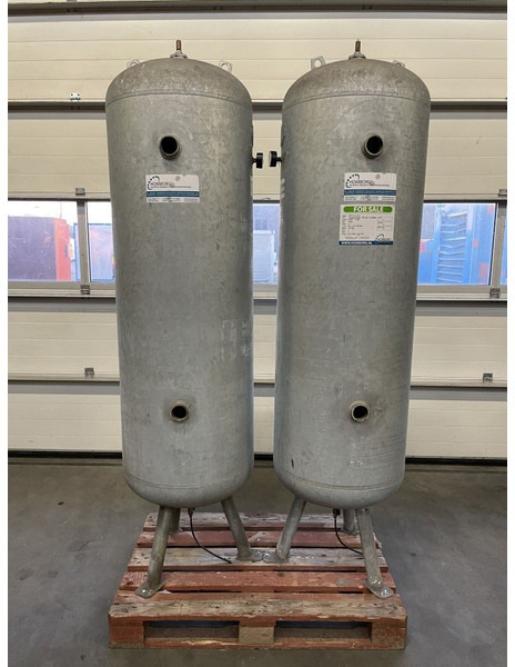 Atlas-Copco 500 Liter Gegalvaniseerde Verticale luchtketel 11 Bar (1 stuks) - Компресор за въздух: снимка 2 Atlas-Copco 500 Liter Gegalvaniseerde Verticale luchtketel 11 Bar (1 stuks) - Компресор за въздух: снимка 2