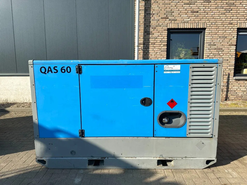 Atlas-Copco QAS 60 Perkins Stamford 60 kVA Silent Rental generatorset - Електрогенератор: снимка 1 Atlas-Copco QAS 60 Perkins Stamford 60 kVA Silent Rental generatorset - Електрогенератор: снимка 1