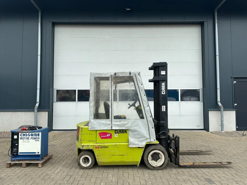 Clark EPM25N 2.5 ton Duplex Sideshift Elektra Heftruck - Електрокар: снимка 2 Clark EPM25N 2.5 ton Duplex Sideshift Elektra Heftruck - Електрокар: снимка 2
