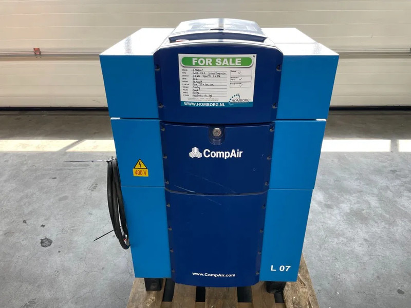 Compair L07 - 7,5A Schroefcompressor 750L/min als nieuw! - Компресор за въздух: снимка 1 Compair L07 - 7,5A Schroefcompressor 750L/min als nieuw! - Компресор за въздух: снимка 1