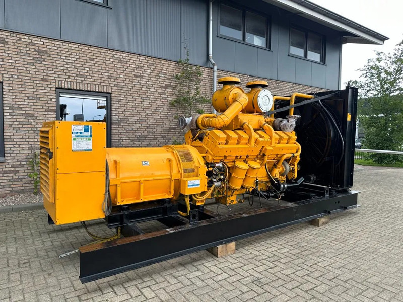 Електрогенератор Cummins KTA 50 G1 SDMO Leroy Somer 1125 kVA generatorset ex emergency 580 hours: снимка 9