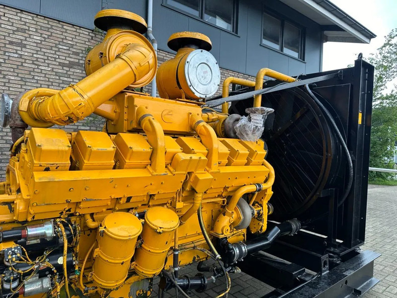 Електрогенератор Cummins KTA 50 G1 SDMO Leroy Somer 1125 kVA generatorset ex emergency 580 hours: снимка 6