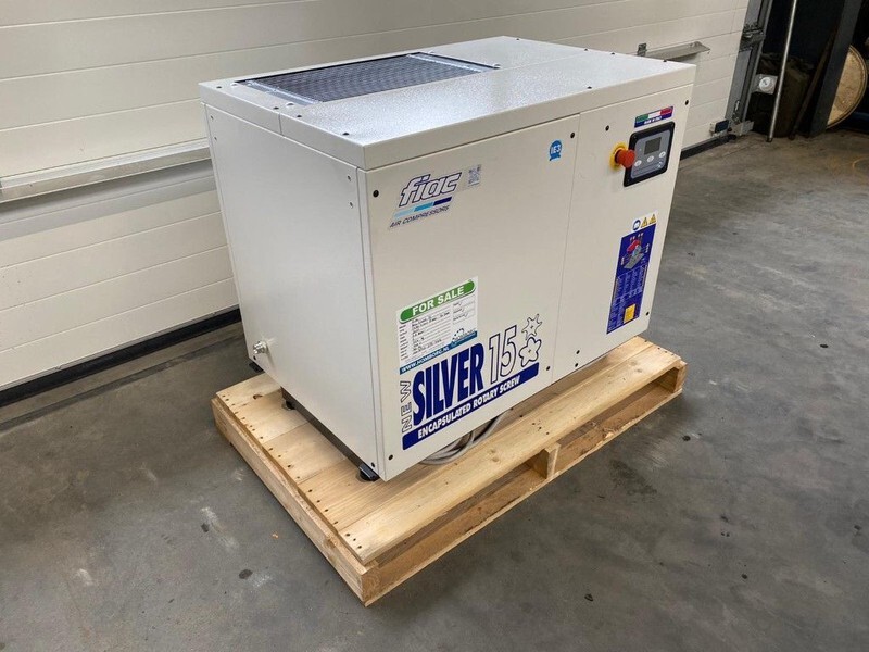Fiac NewSilver 15 1430 L / min 11 kW 10 Bar Elektrische Schroefcompressor Nieuw ! - Компресор за въздух: снимка 3 Fiac NewSilver 15 1430 L / min 11 kW 10 Bar Elektrische Schroefcompressor Nieuw ! - Компресор за въздух: снимка 3