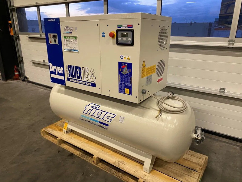Fiac NewSilver D 15 / 500 NewSilver D 15 / 500 - 1430 L / min 11 kW 10 bar Elektrische Schroefcompressor + Droger - Компресор за въздух: снимка 5 Fiac NewSilver D 15 / 500 NewSilver D 15 / 500 - 1430 L / min 11 kW 10 bar Elektrische Schroefcompressor + Droger - Компресор за въздух: снимка 5