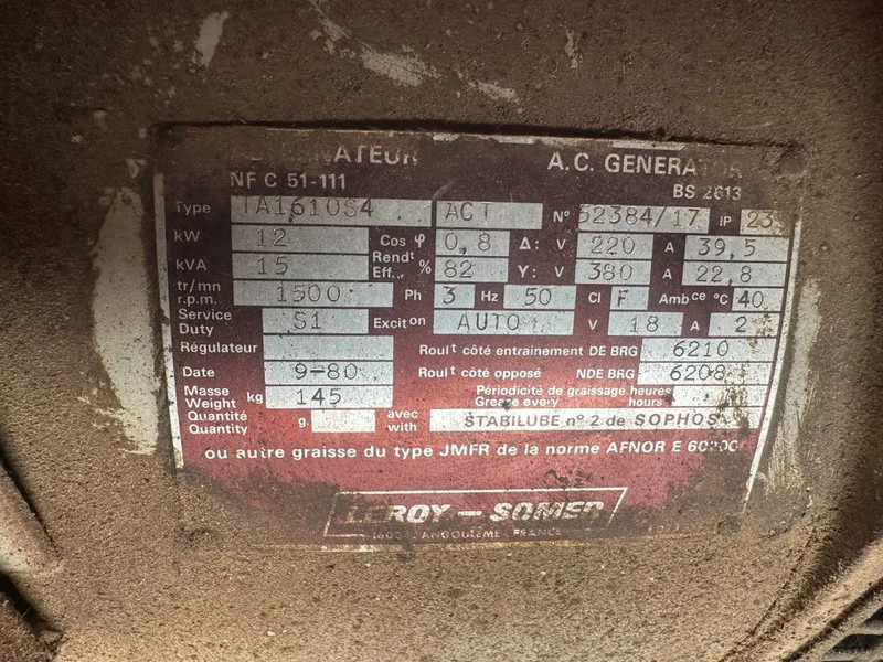 Електрогенератор Hatz 3L30C Leroy Somer 15 kVA Silent generatorset: снимка 9