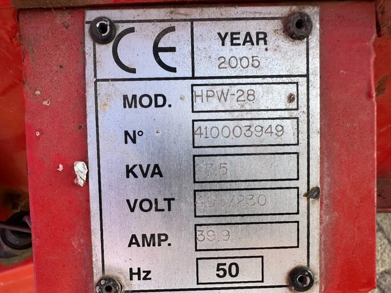 Електрогенератор Himoinsa HPW 28 Perkins 28 kVA Silent generatorset: снимка 7