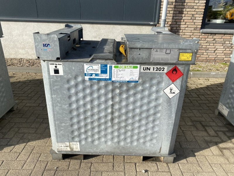 IBC Rietberg 1000 liter IBC Dieseltank Gegalvaniseerd - Резервоар за съхранение: снимка 1 IBC Rietberg 1000 liter IBC Dieseltank Gegalvaniseerd - Резервоар за съхранение: снимка 1