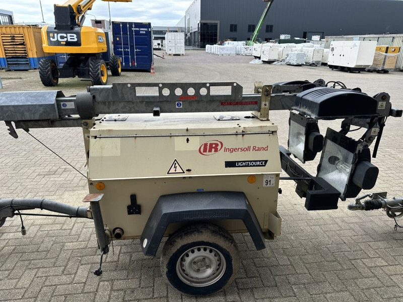 Осветителна кула Ingersoll Rand LT6K Kubota 6 kVA Mobiele Lichtmast Aggregaat Light Tower: снимка 18