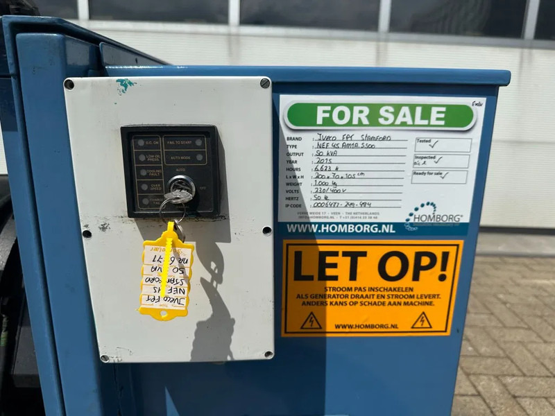 Iveco FPT NEF 45 AM1A.S500 Stamford 50 kVA generatorset - Електрогенератор: снимка 5 Iveco FPT NEF 45 AM1A.S500 Stamford 50 kVA generatorset - Електрогенератор: снимка 5