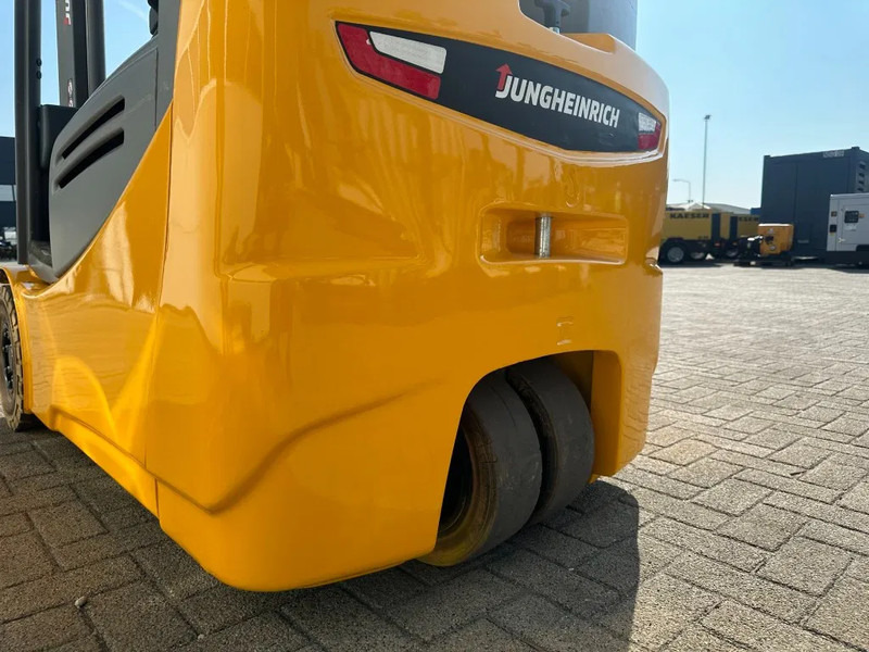 Електрокар Jungheinrich EFG 216K 1.6 ton Triplex Freelift Sideshift Elektra Heftruck Accu 2020: снимка 9
