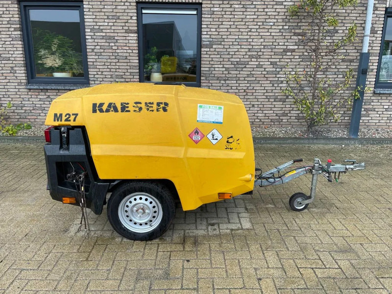 Kaeser M27 Kubota 2,7 m3 / min 7 Bar 18 kW Mobiele Silent Diesel Compressor - Компресор за въздух: снимка 1 Kaeser M27 Kubota 2,7 m3 / min 7 Bar 18 kW Mobiele Silent Diesel Compressor - Компресор за въздух: снимка 1