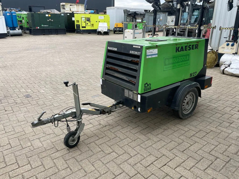Kaeser M27 Kubota 2,7 m3 / min 7 Bar 18 kW Mobiele Silent Diesel Compressor - Компресор за въздух: снимка 5 Kaeser M27 Kubota 2,7 m3 / min 7 Bar 18 kW Mobiele Silent Diesel Compressor - Компресор за въздух: снимка 5