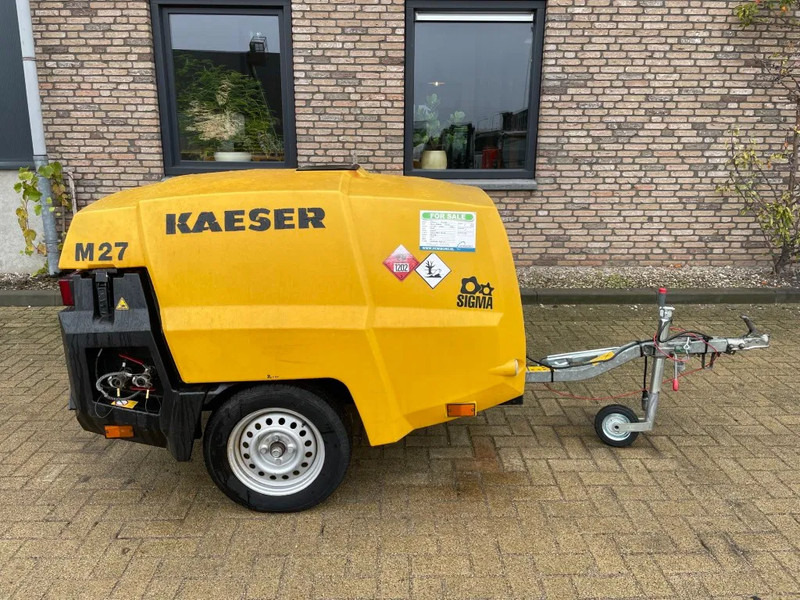 Kaeser M27 Kubota 2,7 m3 / min 7 Bar 18 kW Mobiele Silent Diesel Compressor - Компресор за въздух: снимка 1 Kaeser M27 Kubota 2,7 m3 / min 7 Bar 18 kW Mobiele Silent Diesel Compressor - Компресор за въздух: снимка 1
