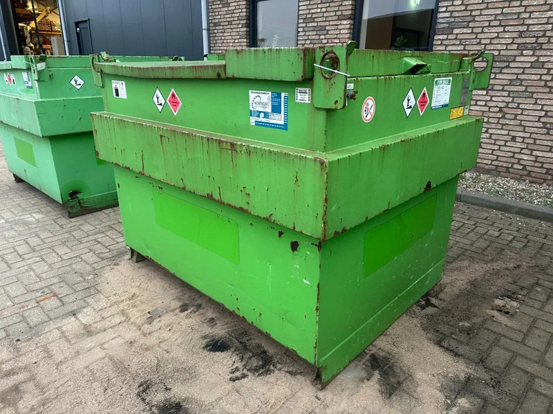 Резервоар за съхранение Kiwa IBC Steenbergen 2000 liter Dieseltank met handpomp Milieutank: снимка 11 Резервоар за съхранение Kiwa IBC Steenbergen 2000 liter Dieseltank met handpomp Milieutank: снимка 11