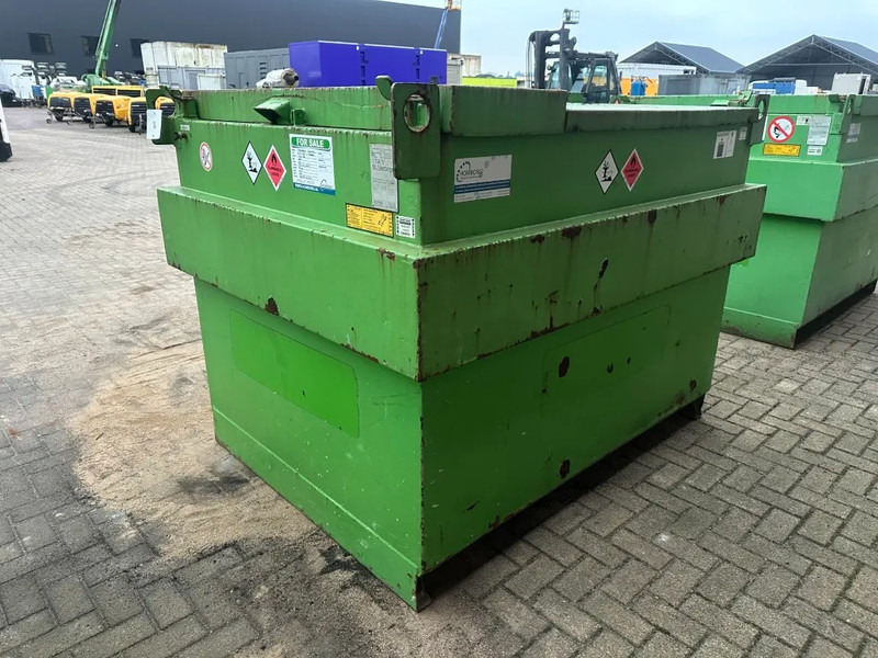 Резервоар за съхранение Kiwa IBC Steenbergen 2000 liter Dieseltank met handpomp Milieutank: снимка 15 Резервоар за съхранение Kiwa IBC Steenbergen 2000 liter Dieseltank met handpomp Milieutank: снимка 15