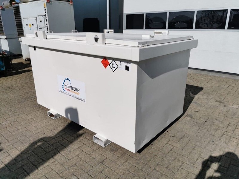 Резервоар за съхранение Kiwa IBC Steenbergen 3000 liter diesel tank met keuring !: снимка 6