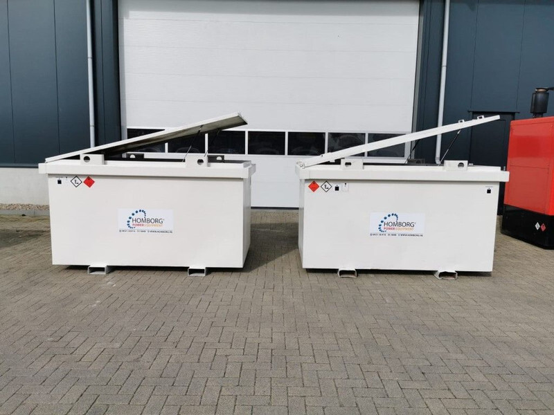 Резервоар за съхранение Kiwa IBC Steenbergen 3000 liter diesel tank met keuring !: снимка 12