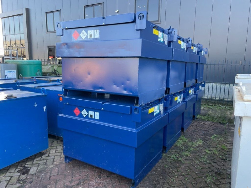 Kiwa IBC Steenbergen 750 liter Dieseltank met handpomp - Резервоар за съхранение: снимка 1 Kiwa IBC Steenbergen 750 liter Dieseltank met handpomp - Резервоар за съхранение: снимка 1