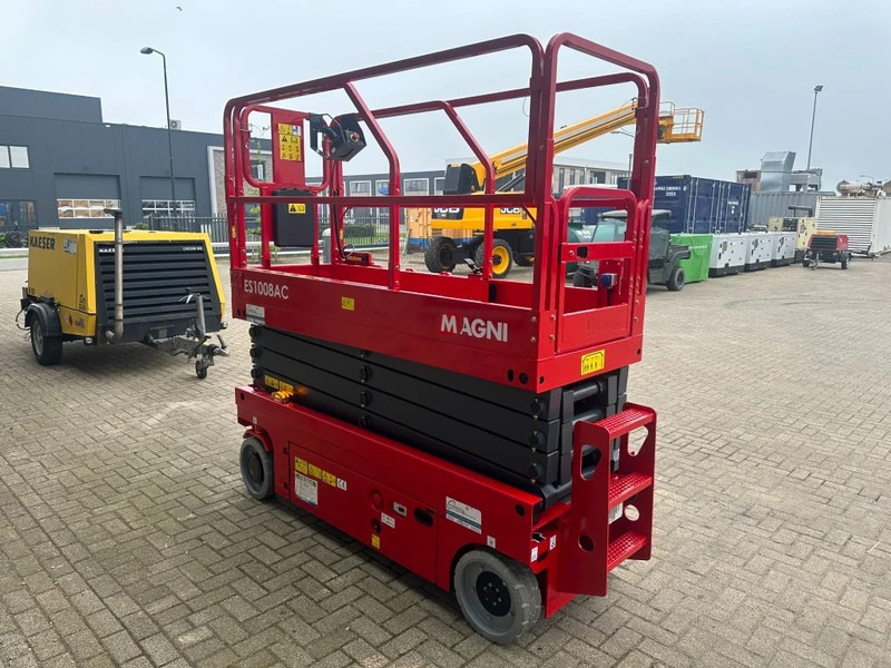 Нови Ножична работна платформа MAGNI ES1008 AC Elektra Schaarhoogwerker 10 meter werkhoogte NEW: снимка 18