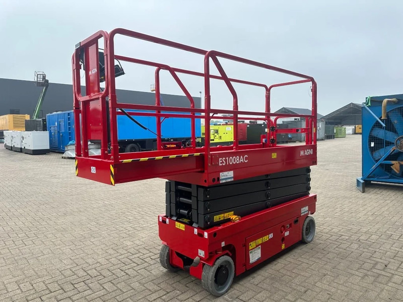 Нови Ножична работна платформа MAGNI ES1008 AC Elektra Schaarhoogwerker 10 meter werkhoogte NEW: снимка 10