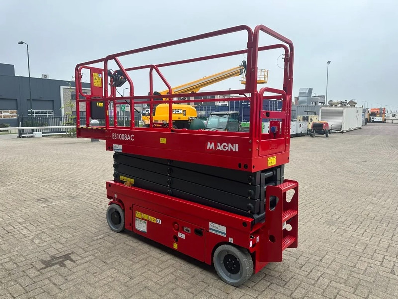 Нови Ножична работна платформа MAGNI ES1008 AC Elektra Schaarhoogwerker 10 meter werkhoogte NEW: снимка 8