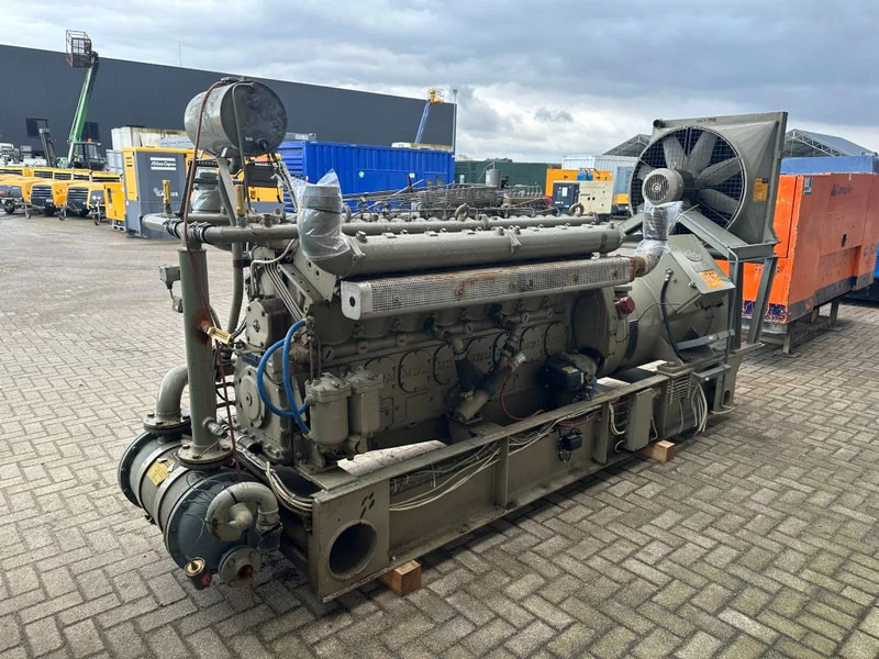 Електрогенератор MWM RHS 618 V16 Piller 450 kVA noodstroom generatorset Ex Emergency ! 78 hours !: снимка 12