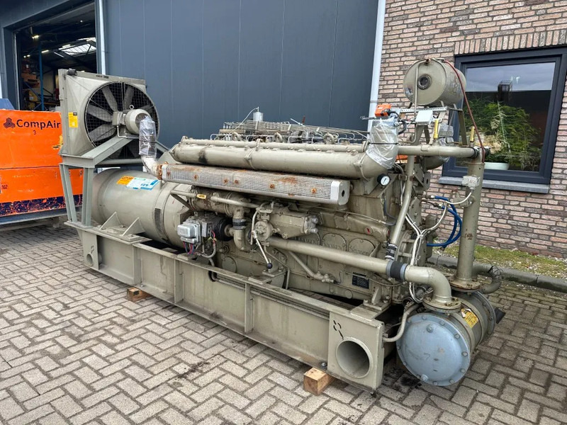 Електрогенератор MWM RHS 618 V16 Piller 450 kVA noodstroom generatorset Ex Emergency ! 78 hours !: снимка 6