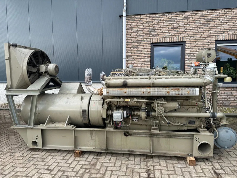 Електрогенератор MWM RHS 618 V16 Piller 450 kVA noodstroom generatorset Ex Emergency ! 78 hours !: снимка 9