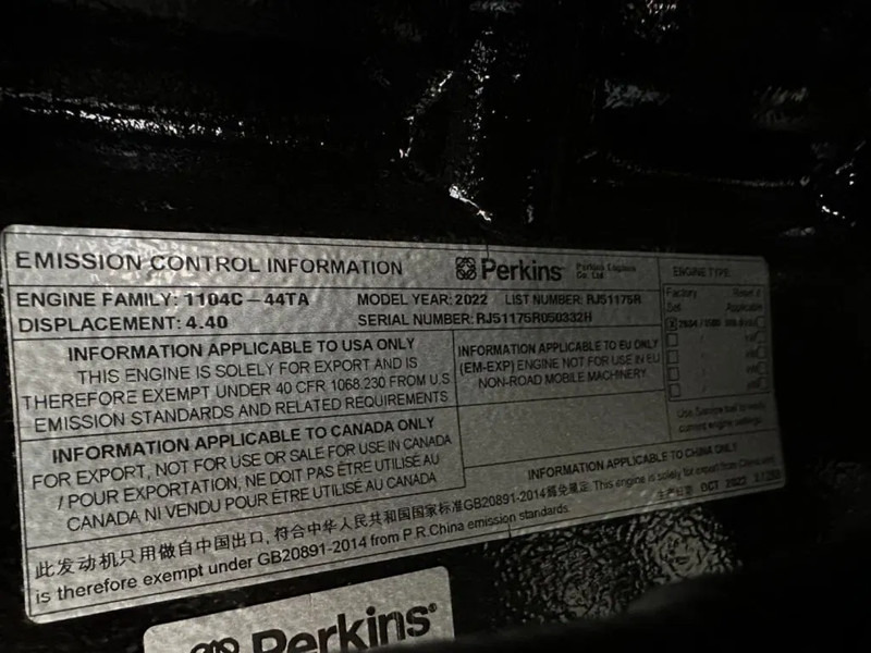 Нови Електрогенератор Perkins 1104C-44TAG2 Leroy Somer 110 kVA Silent generatorset LOADSHARING / SYNCHRONISING TO GRID: снимка 17 Нови Електрогенератор Perkins 1104C-44TAG2 Leroy Somer 110 kVA Silent generatorset LOADSHARING / SYNCHRONISING TO GRID: снимка 17