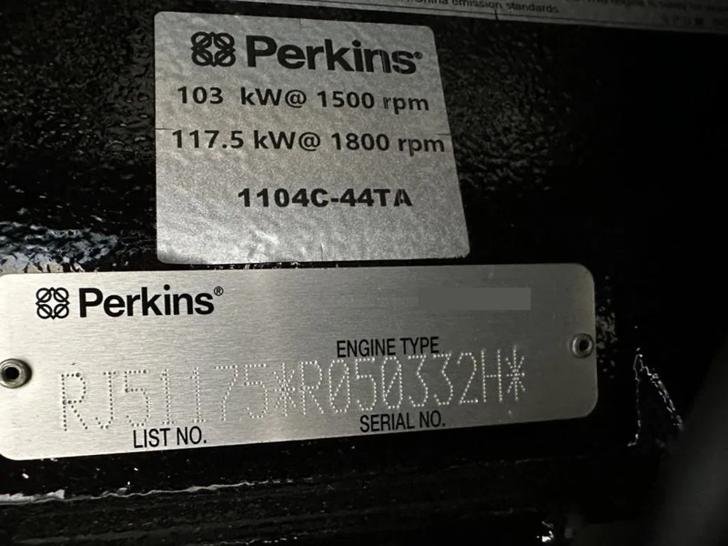 Нови Електрогенератор Perkins 1104C-44TAG2 Leroy Somer 110 kVA Silent generatorset LOADSHARING / SYNCHRONISING TO GRID: снимка 19 Нови Електрогенератор Perkins 1104C-44TAG2 Leroy Somer 110 kVA Silent generatorset LOADSHARING / SYNCHRONISING TO GRID: снимка 19