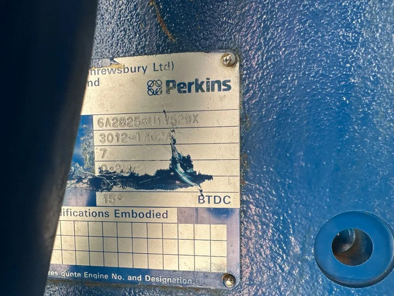 Електрогенератор Perkins FG Wilson Stamford 670 kVA noodstroom generatorset: снимка 6