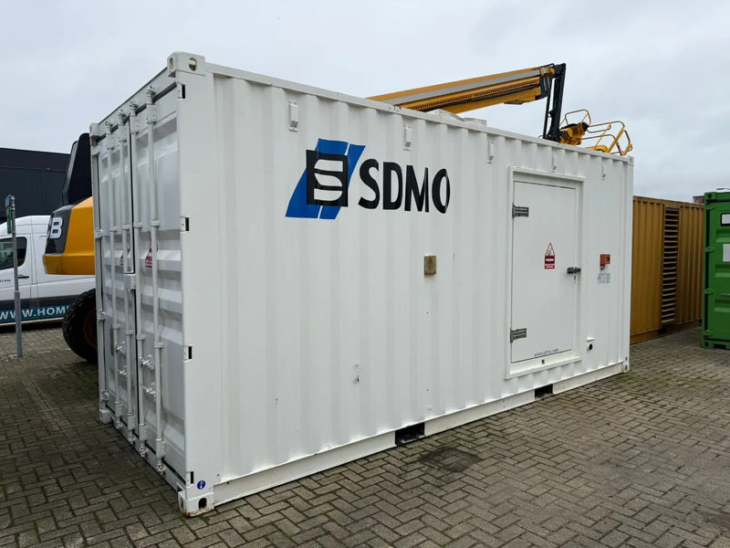 SDMO MTU 12V 2000 Leroy Somer 910 kVA Silent generatorset in 20 ft container - Електрогенератор: снимка 1 SDMO MTU 12V 2000 Leroy Somer 910 kVA Silent generatorset in 20 ft container - Електрогенератор: снимка 1