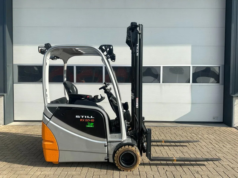 Still RX20-15 1.5 ton Triplex Freelift Sideshift Elekta Heftruck - Електрокар: снимка 3 Still RX20-15 1.5 ton Triplex Freelift Sideshift Elekta Heftruck - Електрокар: снимка 3