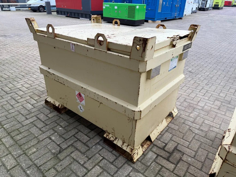 Морски контейнер Tolsma Kiwa IBC 1150 liter Dieseltank Milieutank: снимка 14