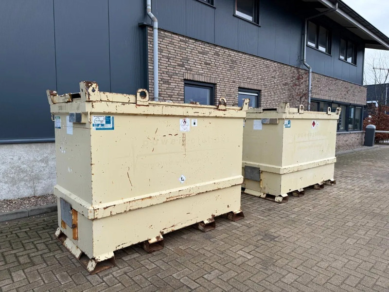 Tolsma Kiwa IBC 3000 liter Dieseltank Brandstoftank - Морски контейнер: снимка 3 Tolsma Kiwa IBC 3000 liter Dieseltank Brandstoftank - Морски контейнер: снимка 3