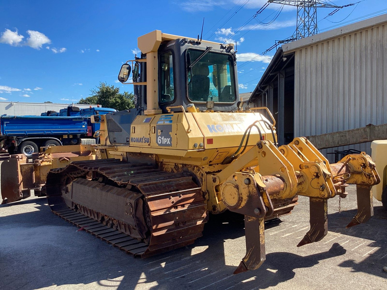 Komatsu D61 PX-15 E0 Ripper Raupe 6 Wege Schild Trimble - Булдозер: снимка 5 Komatsu D61 PX-15 E0 Ripper Raupe 6 Wege Schild Trimble - Булдозер: снимка 5