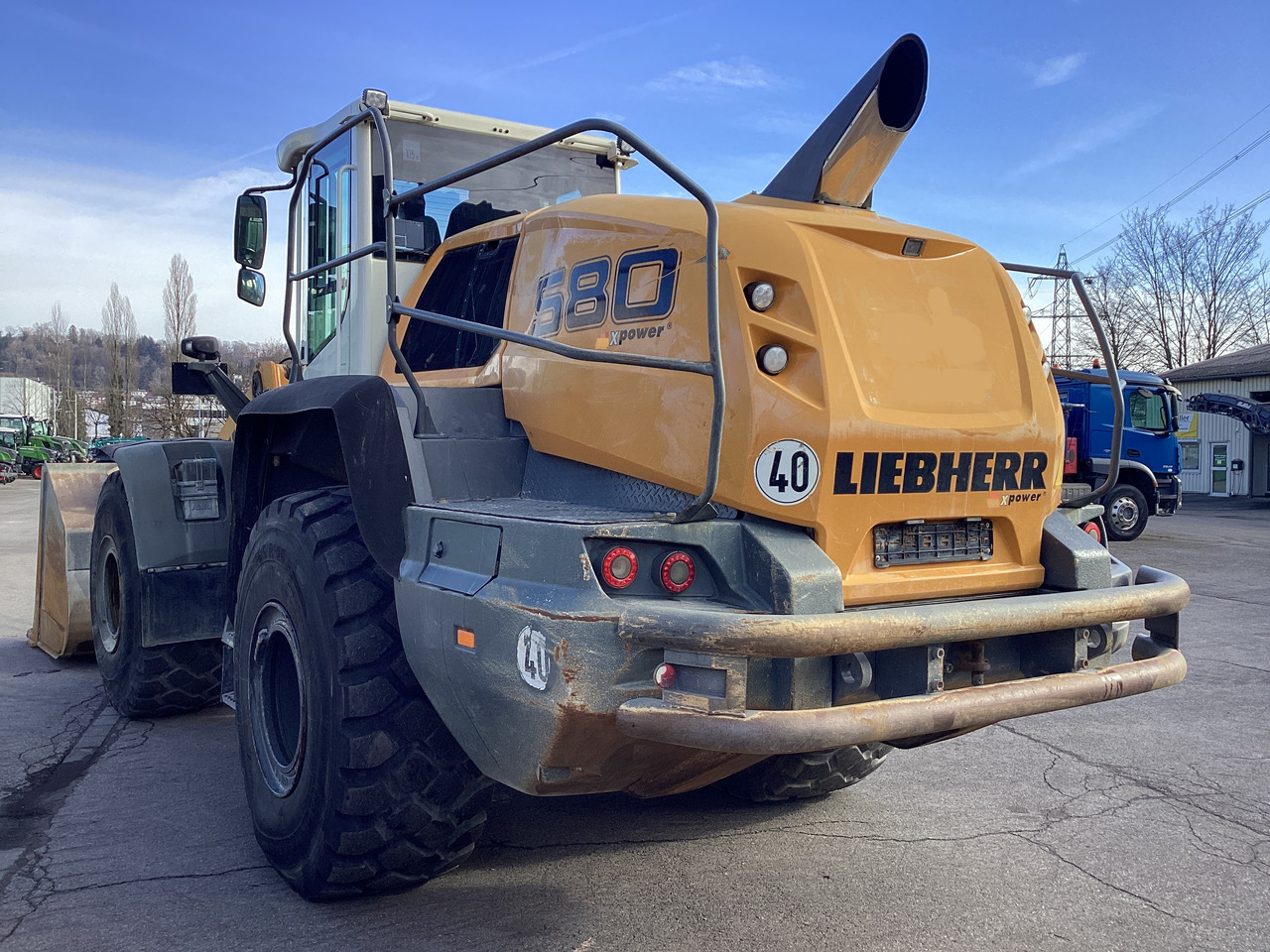 Liebherr L580 XPower IV - Колесен товарач: снимка 4 Liebherr L580 XPower IV - Колесен товарач: снимка 4